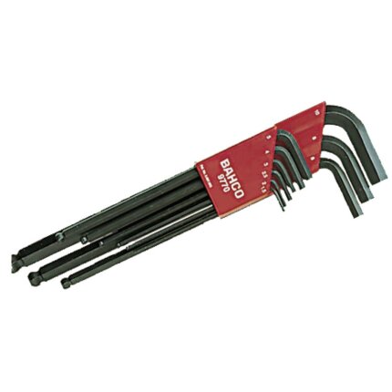 Bahco Stiftnøglesæt HEX0,05-5/16″ BE-9780 m/kugle