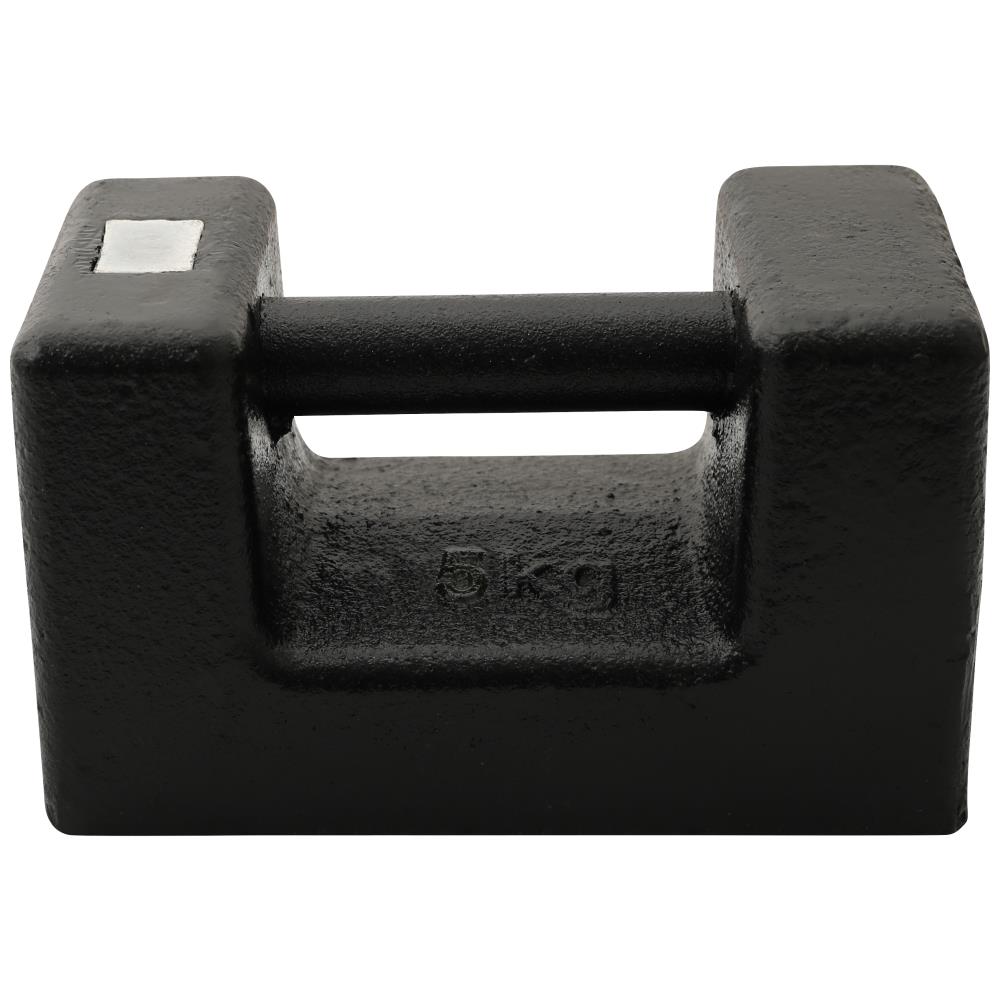 Kalibreringslod 5kg ±0,25g kl. M1, støbejern Kalibreringslod 5kg ±0,25g kl. M1, støbejern