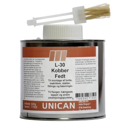 Unican L-30 kobberfedt 500g Unican L-30 kobberfedt 500g