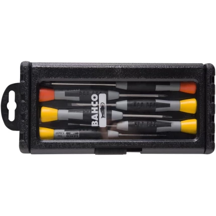 Præcisionsskruetrækkersæt kærv/PH, 6 dele