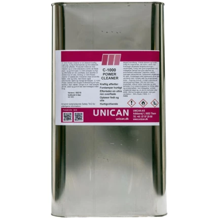 Unican C-1000 power cleaner 5ltr Unican C-1000 power cleaner 5ltr