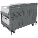 Indeco miljøstation med hjul