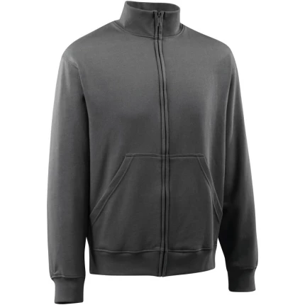 Lavit sweatshirt m/lynlås grøn XL