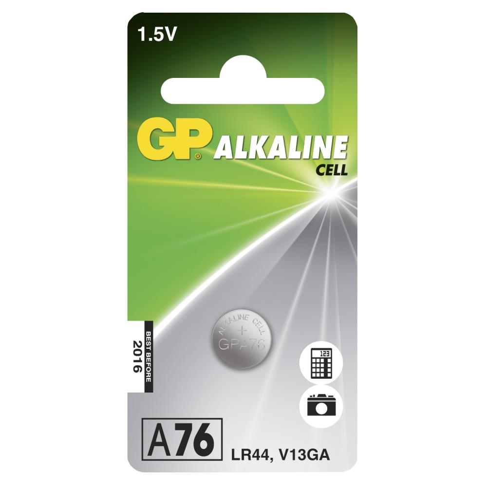 Knapbatteri 76A/LR44 1,5V Knapbatteri 76A/LR44 1,5V