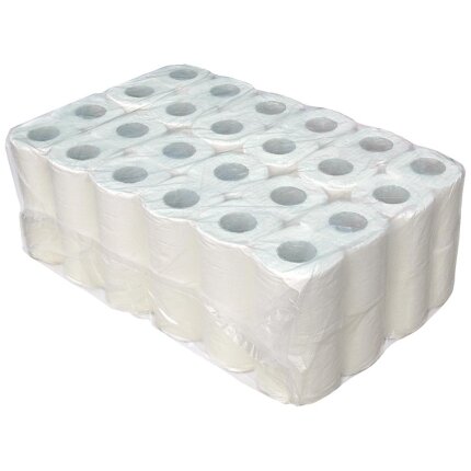 Toiletpapir luxus 2-lags 23mtr/200ark, sæk/48rl
