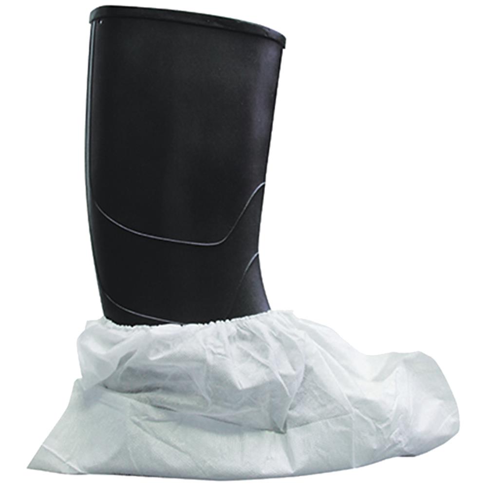 Bluestar skoovertræk hvid PP coatet 42cm, pk/300 Bluestar skoovertræk hvid PP coatet 42cm, pk/300