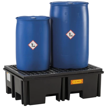 Cemo opsamlingskar m/PE-rist 120×80cm