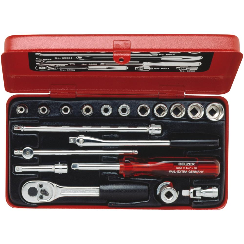 Topnøglesæt tomme 1/4″ firk. 6821NZ Topnøglesæt tomme 1/4″ firk. 6821NZ