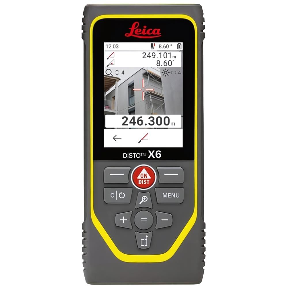 Leica Disto X6 afstandsmåler 250mtr, m/Bluetooth Leica Disto X6 afstandsmåler 250mtr, m/Bluetooth