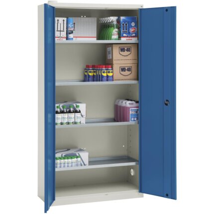 Kemikalieskab KS-1 m/4 hylder