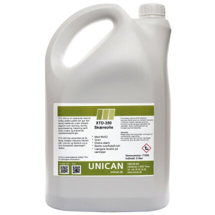 Unican XTD-350 skæreolie 5ltr