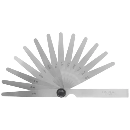 Søgerblade i sæt 0,05-1,00mm×100mm 13stk