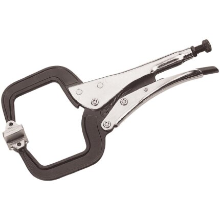 Svejsetang m/tryksko C-form 160 mm