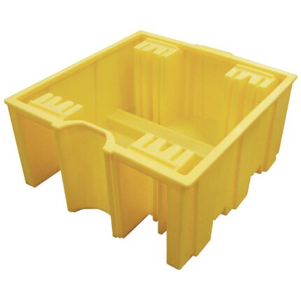 Romold PE opsamlingskar t/IBC-tank, gul