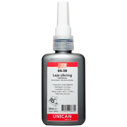 Unican 86-38 lejesikring x-stærk 50ml