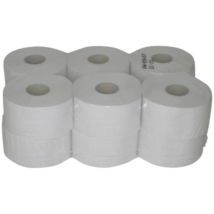 Toiletpapir Midi Jumbo 2-lag mix hvid