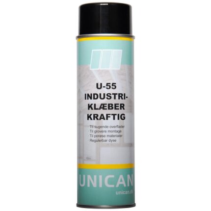 Unican U-55 industriklæber 500ml Unican U-55 industriklæber 500ml