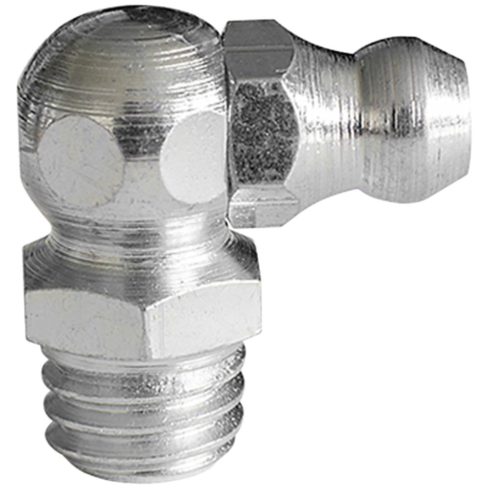 Smørenippel H3 90°, rustfri V2A, M6×1,0 Smørenippel H3 90°, rustfri V2A, M6×1,0