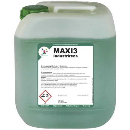 Maxi3 Industrirens grovrengøringsmiddel 5 ltr