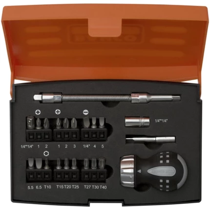 Skraldeskruetrækkersæt 808050S-22 kort