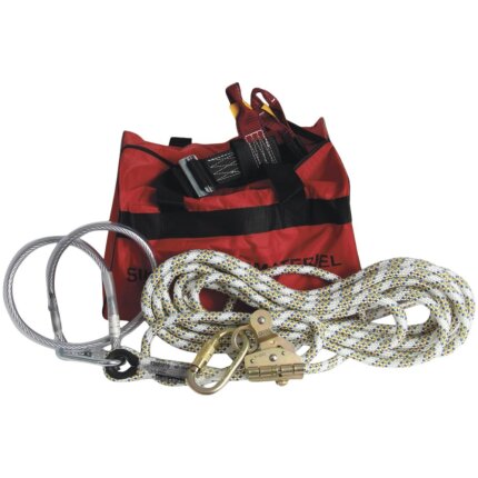 Faldsikringstaske 1 m/faldblok