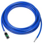 PUR armeret slange 9,5/13mm × 10m m/sikk.kobl blå