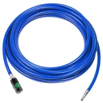 PUR armeret slange 9,5/13mm × 10m m/sikk.kobl blå