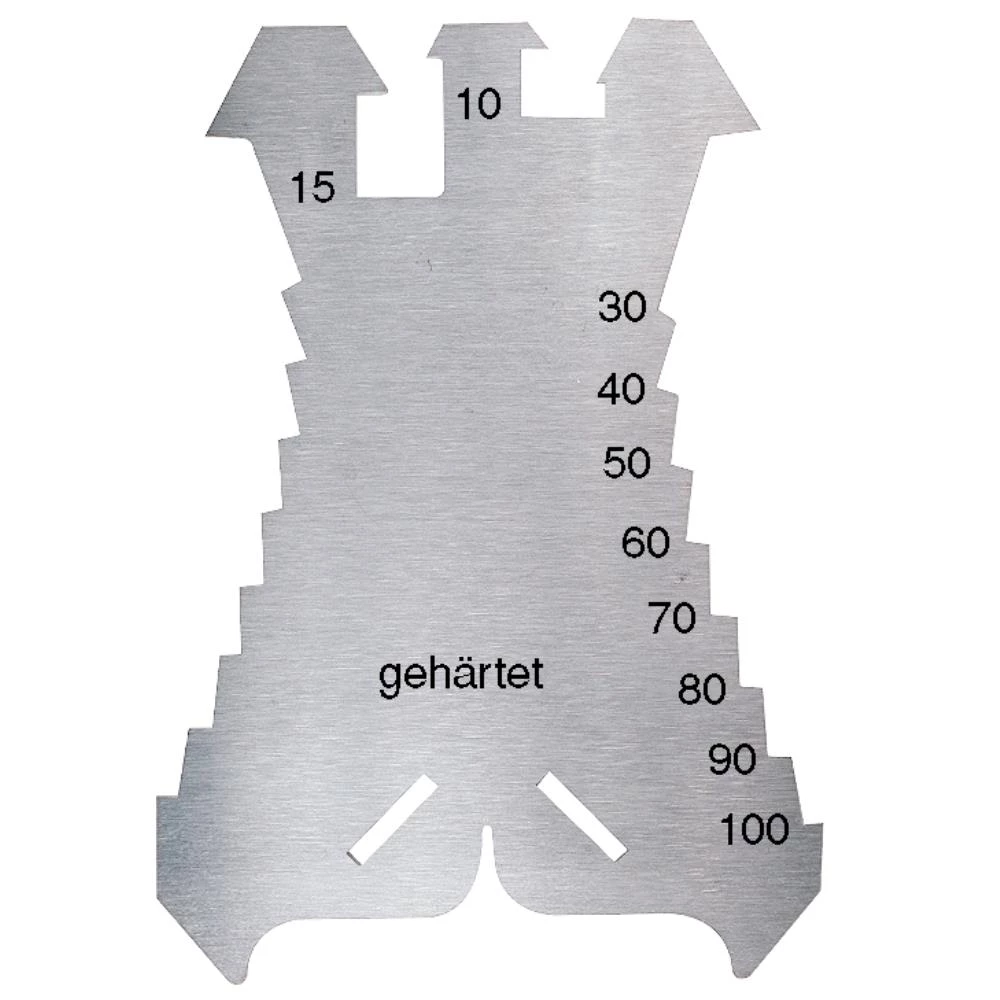 Ridsemål Stubai rustfri 140 mm Ridsemål Stubai rustfri 140 mm