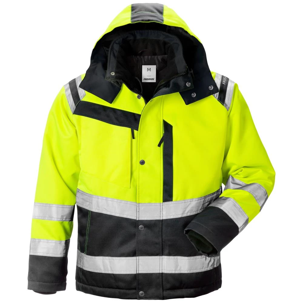 Hi-vis vinterjakke kl.3 4043 orange/marine 3XL Hi-vis vinterjakke kl.3 4043 orange/marine 3XL
