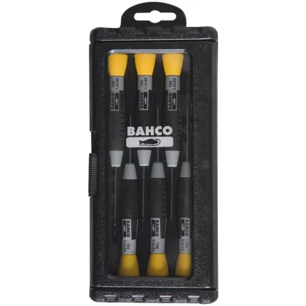 Præcisionsskruetrækkersæt kærv/PH/TX, 7 dele