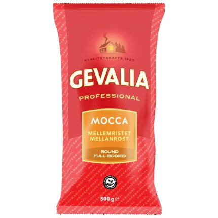 Gevalia Mocca mellemristet filterkaffe, 20×500g