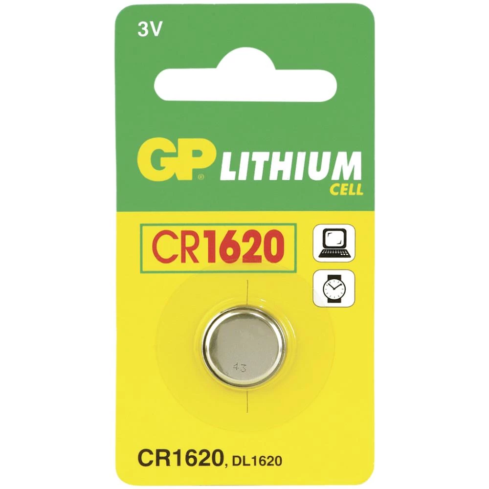 Knapbatteri CR 1620 3V Knapbatteri CR 1620 3V