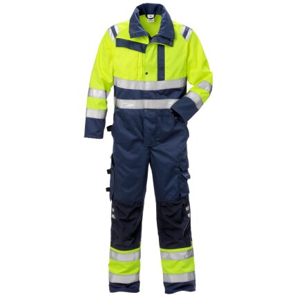 Hi-Vis kedeldragt kl.3 8026 gul/marine 2XL