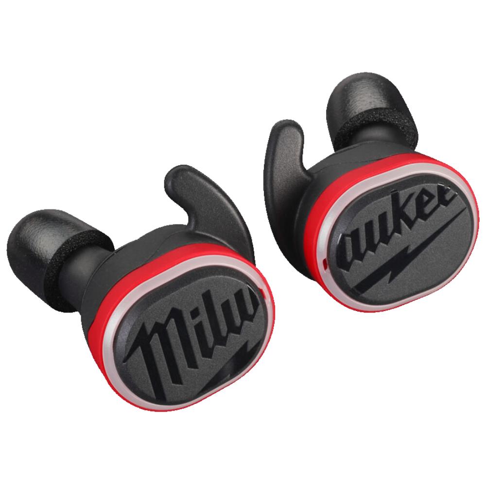 Milwaukee In-ear høreværn m/Bluetooth, USB-genopl. Milwaukee In-ear høreværn m/Bluetooth, USB-genopl.