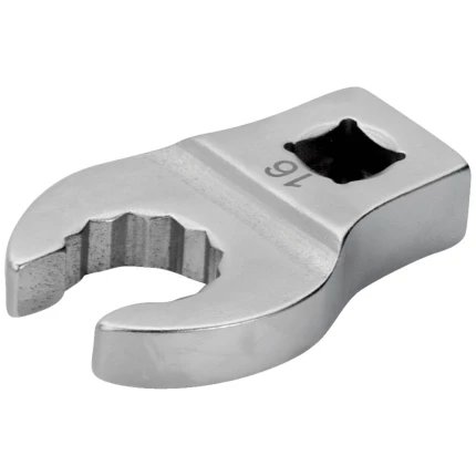 Hanefodsnøgle 749, åben med 3/8″ indv. 4kt, 25mm