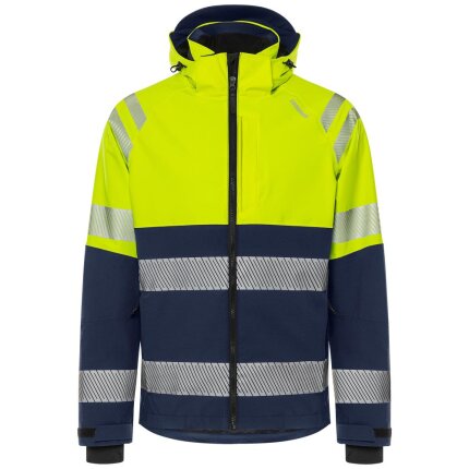 Hi-vis skaljakke kl.1 4690 GLS gul/marine