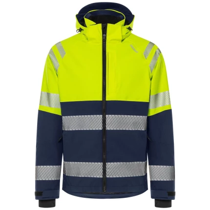 Hi-vis skaljakke kl.1 4690 GLS gul/marine