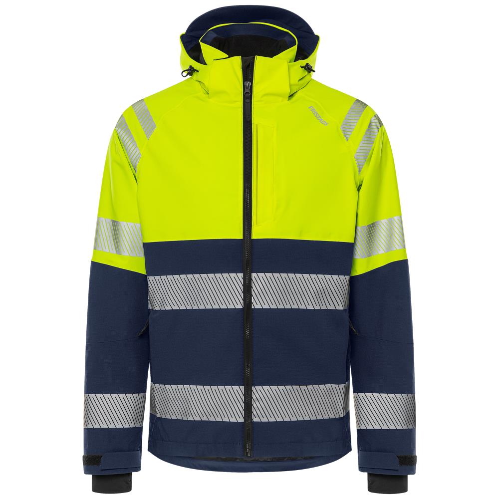 Hi-vis skaljakke kl.1 4690 GLS gul/marine Hi-vis skaljakke kl.1 4690 GLS gul/marine
