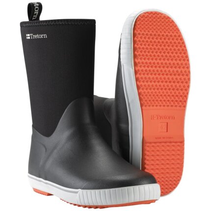Tretorn Wings Neo kort gummistøvle sort 472802-46