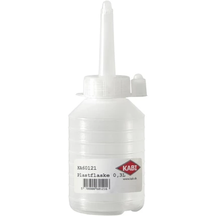 Kabi plastflaske m/plasttud 0,3 ltr