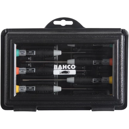 Præcisionsskruetrækkersæt kærv/PH/TX, 7 dele