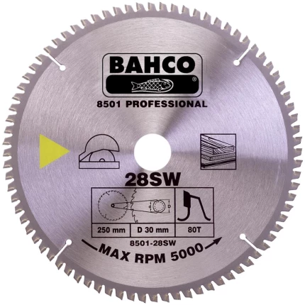 Rundsavklinge ø216×30 m/reduc. Z=48