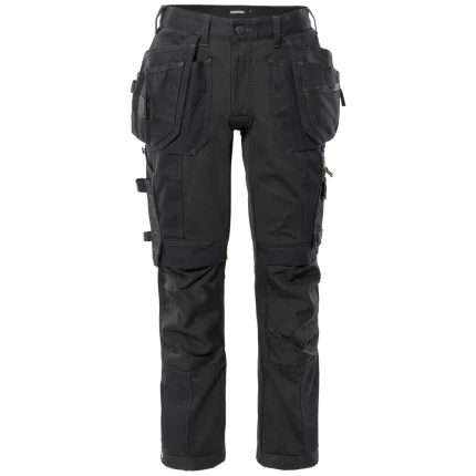 Håndværkerbukser Green stretch 2530 GCYD sort