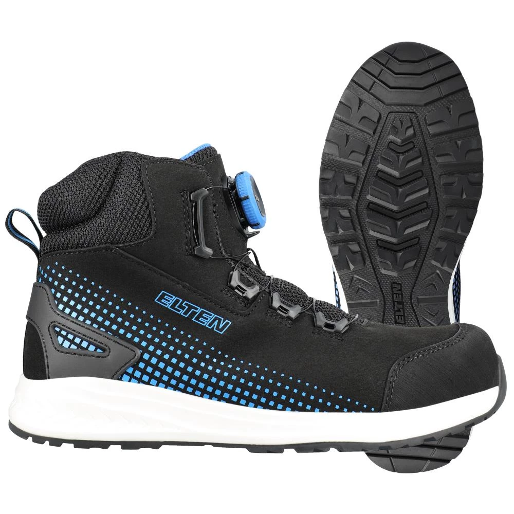 Elten Blue Mid sikk.støvlet m/hurtigluk ESD S3L Elten Blue Mid sikk.støvlet m/hurtigluk ESD S3L