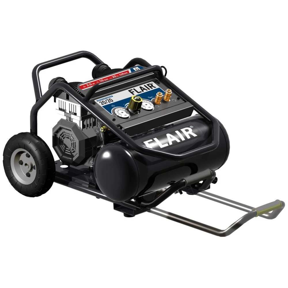 Flair 20/20 kompressor lydsvag 210ltr/min 2HK 230V Flair 20/20 kompressor lydsvag 210ltr/min 2HK 230V