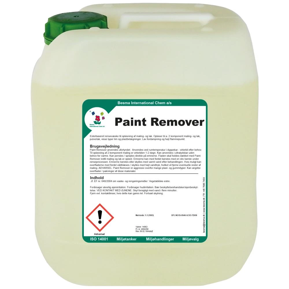 Besma Paint Remover rensevæske Besma Paint Remover rensevæske