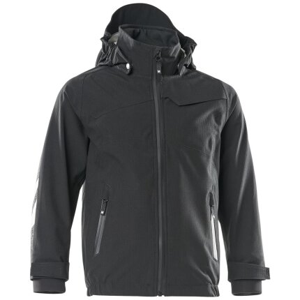 Accelerate skaljakke vind-/vandtæt børn sort