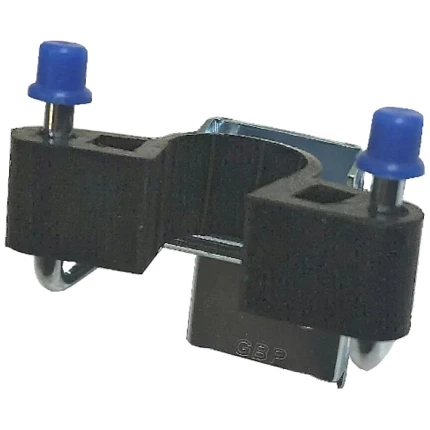 GBP 210004 dobbeltkrog m/gummiklemme