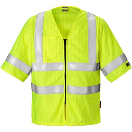 Flame Hi-Vis vest kl.3 gul XL