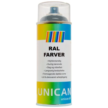 Unican RAL7031 blågrå spraymaling 400ml Unican RAL7031 blågrå spraymaling 400ml